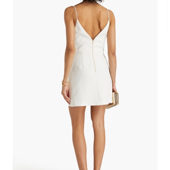 Rebecca Vallance Crepe Bow Mini Dress - Picture 2 of 2